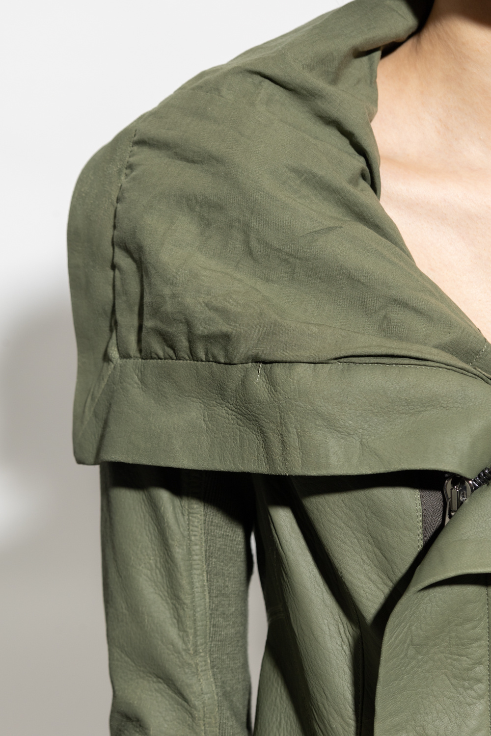 ジャケット RICK OWENS Woman Jacket Green RP01E7701LSV 15 RICK OWENS: Jacket woman - Green | Rick Owens jacket
